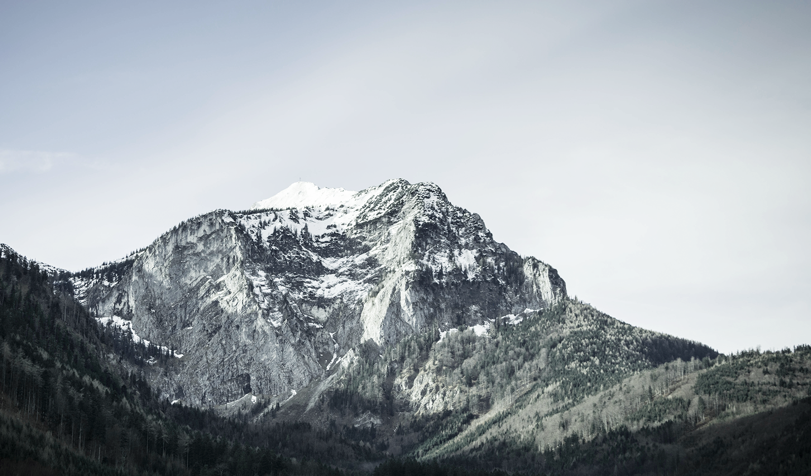 Snow Near Los Angeles Mountain